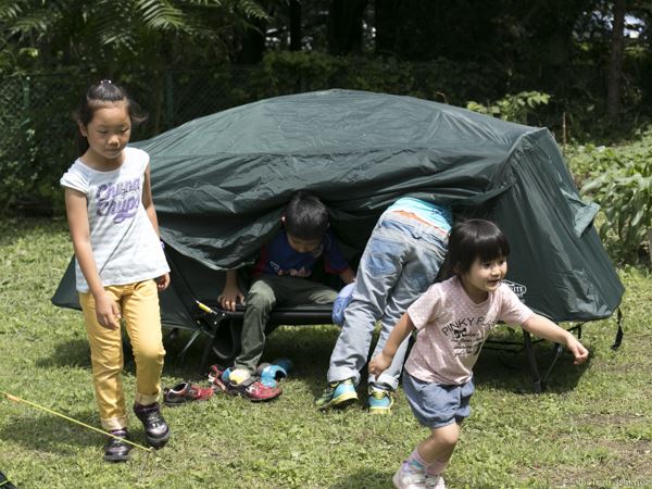 ビーバー隊の通信兵の養成の活動写真