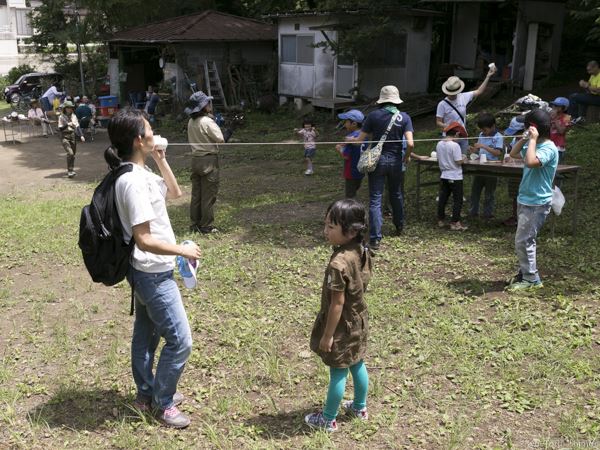 ビーバー隊の通信兵の養成の活動写真