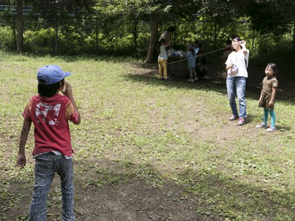 ビーバー隊の通信兵の養成の活動写真