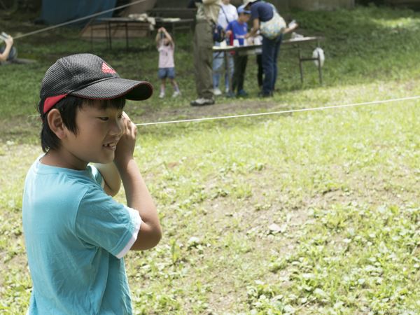 ビーバー隊の通信兵の養成の活動写真