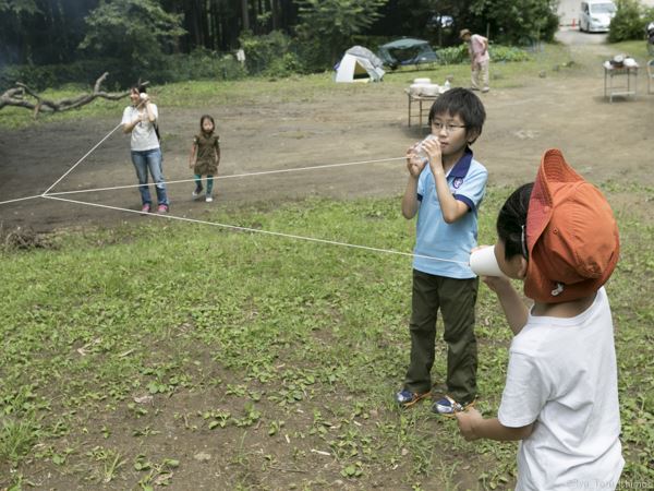 ビーバー隊の通信兵の養成の活動写真