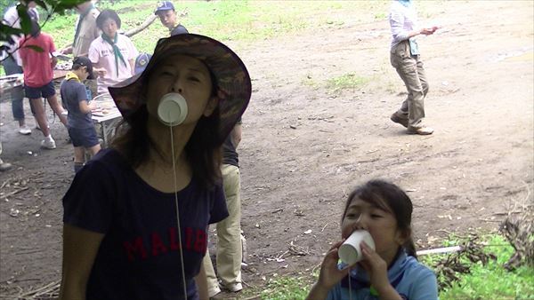 ビーバー隊の通信兵の養成の活動写真