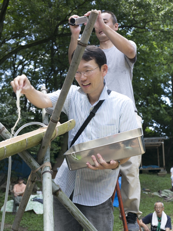 流しそうめん活動写真