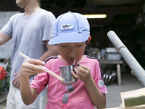 流しそうめん活動写真