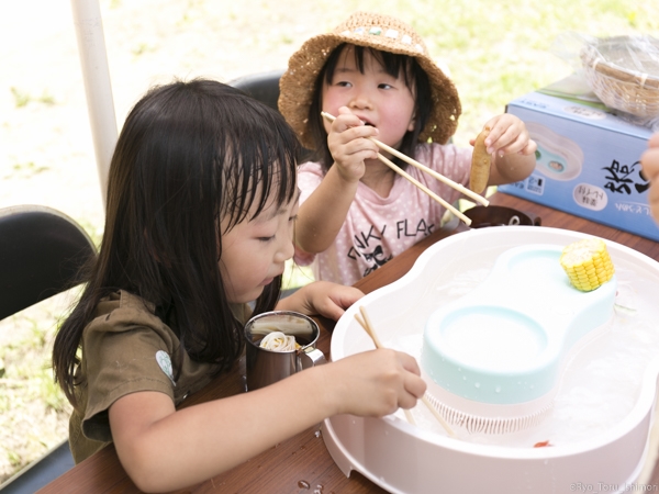 流しそうめん活動写真