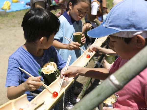 流しそうめん活動写真