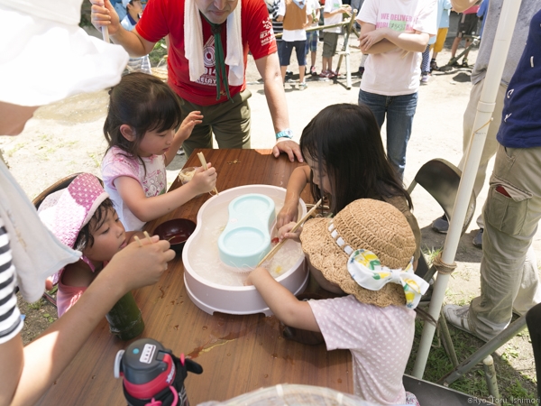 流しそうめん活動写真