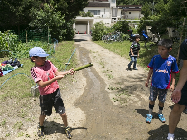 流しそうめん活動写真