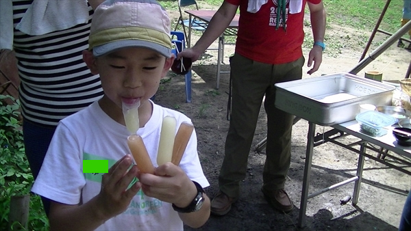 流しそうめん活動写真