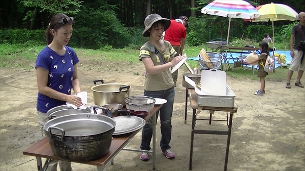 流しそうめん活動写真