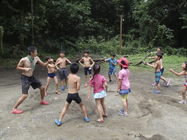 夏プール活動写真