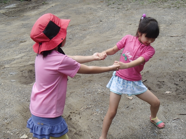 夏プール活動写真