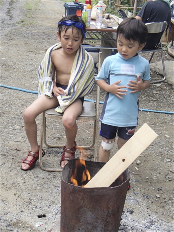 夏プール活動写真