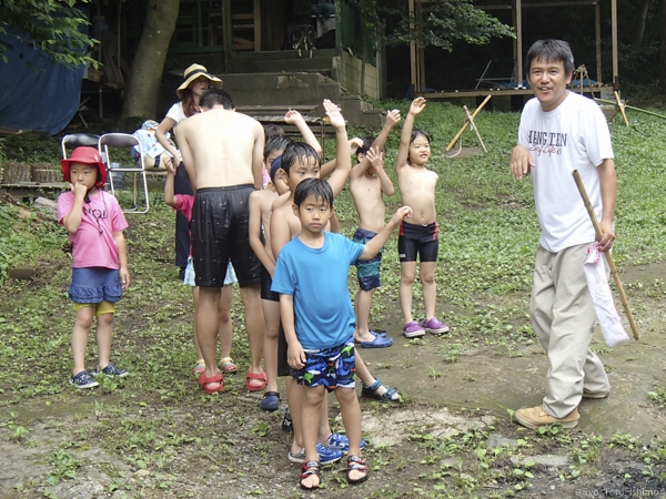 夏プール活動写真