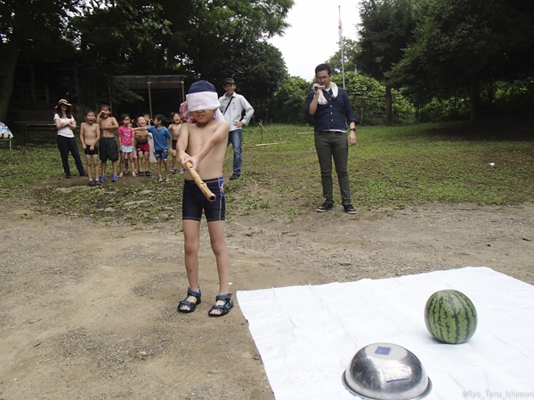 夏プール活動写真