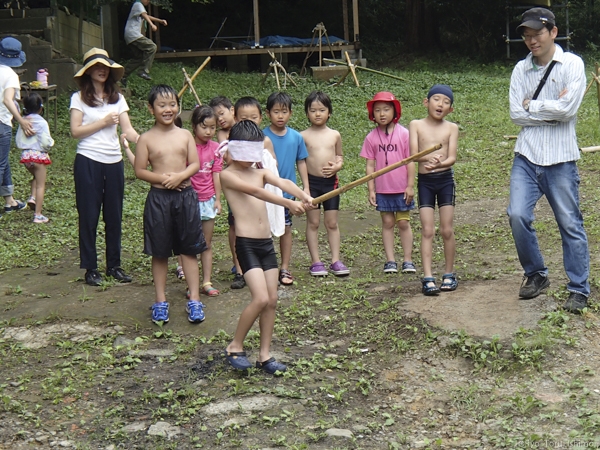 夏プール活動写真