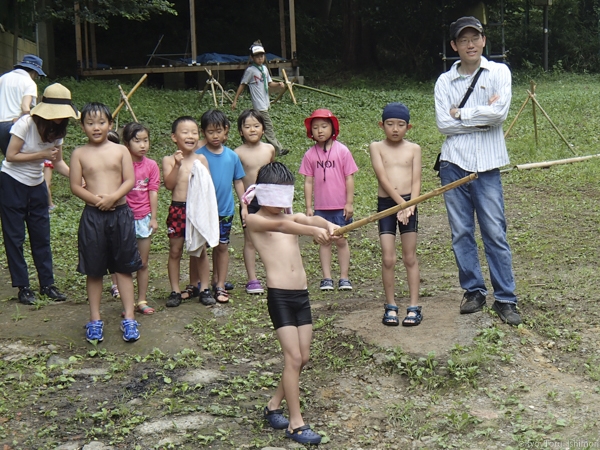 夏プール活動写真