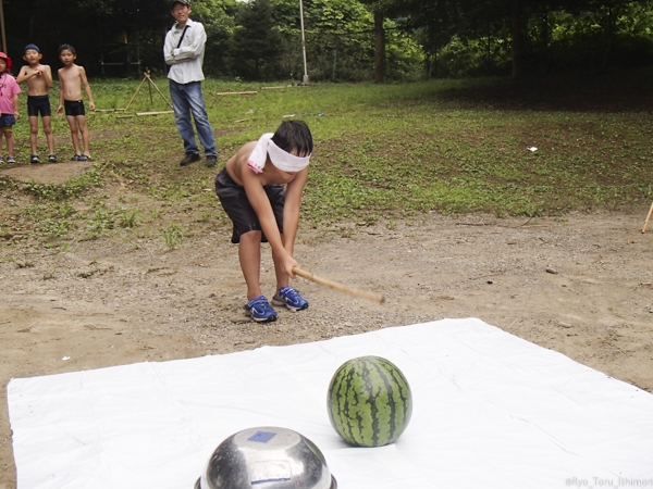 夏プール活動写真