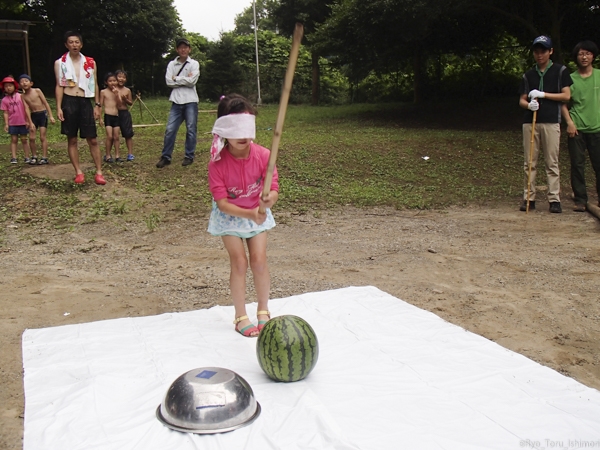 夏プール活動写真