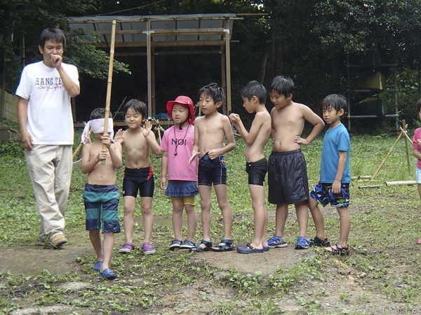 夏プール活動写真