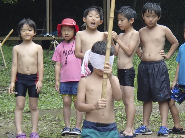 夏プール活動写真