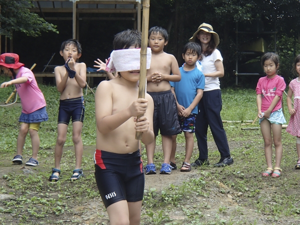 夏プール活動写真