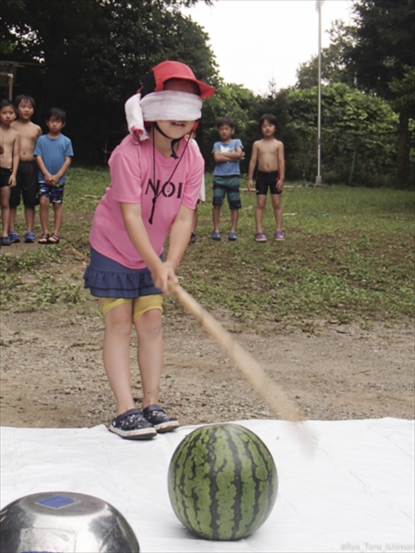 夏プール活動写真