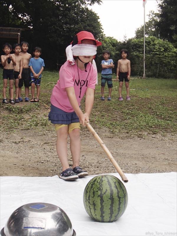 夏プール活動写真