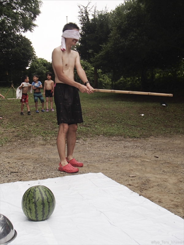 夏プール活動写真