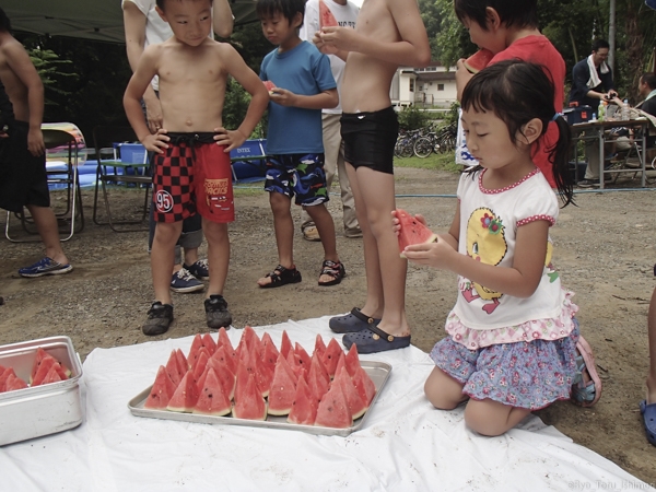 夏プール活動写真