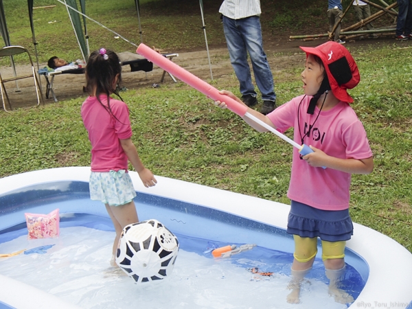 夏プール活動写真