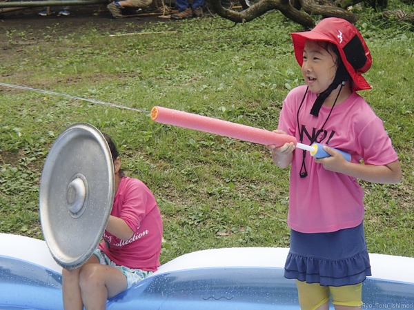 夏プール活動写真