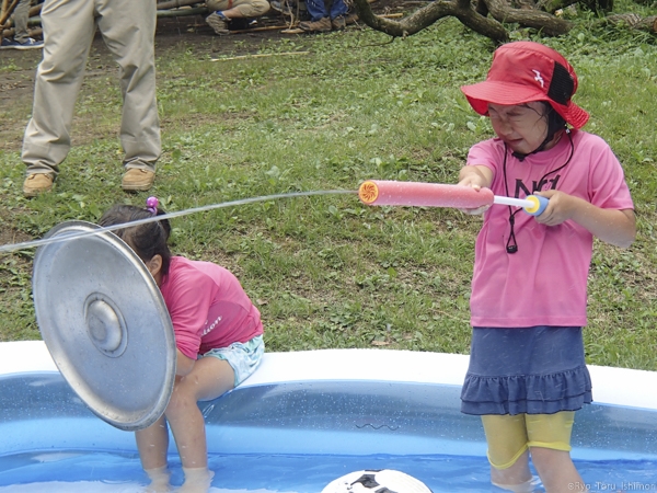 夏プール活動写真