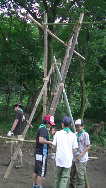 夏プール活動写真