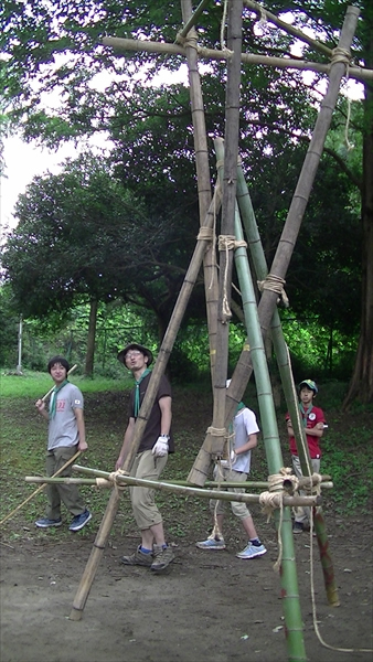 夏プール活動写真