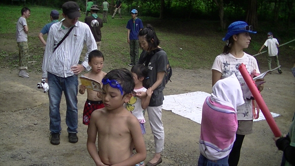 夏プール活動写真