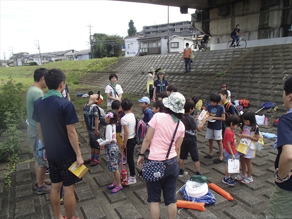 2016年浅川のゴミ拾い