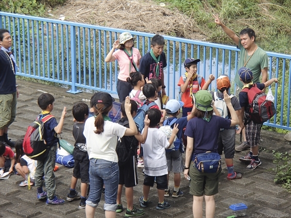 2016年浅川のゴミ拾い