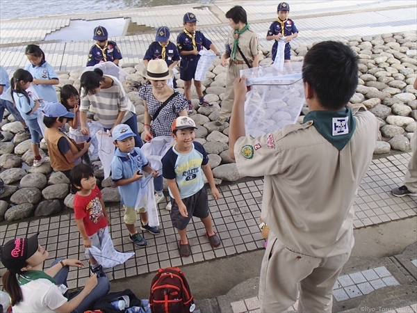 2016年浅川のゴミ拾い