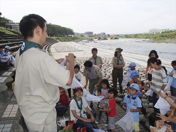 2016年浅川のゴミ拾い