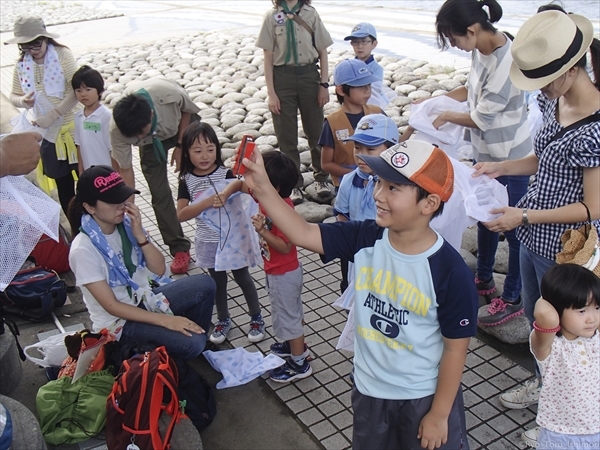 2016年浅川のゴミ拾い