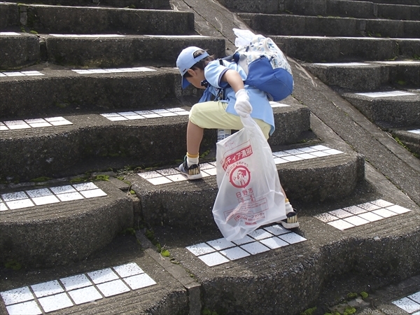 2016年浅川のゴミ拾い