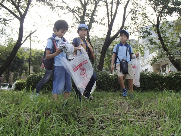 2016年浅川のゴミ拾い