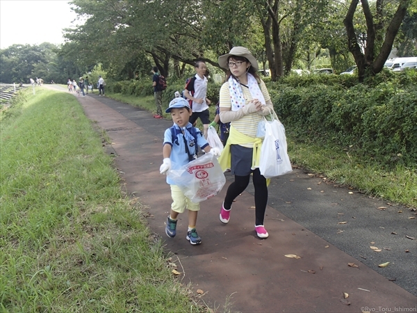 2016年浅川のゴミ拾い