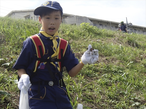 2016年浅川のゴミ拾い