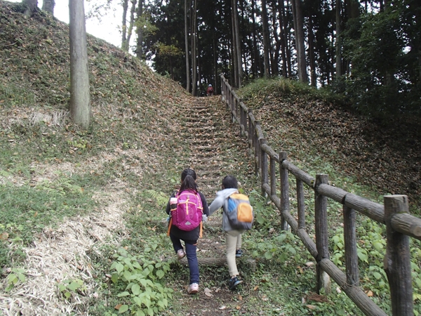 弁天山ハイキング写真