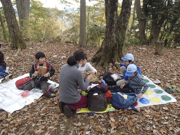 弁天山ハイキング写真