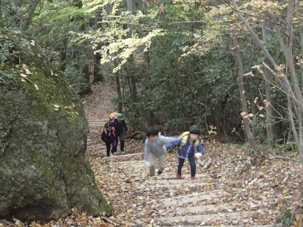 弁天山ハイキング写真