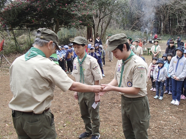 新年恒例の餅つき大会の活動写真