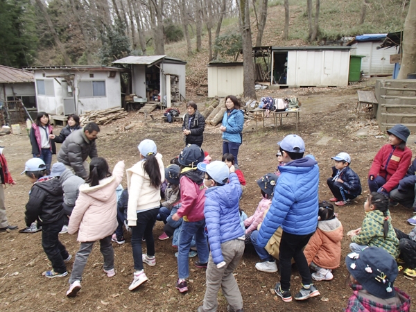 新年恒例の餅つき大会の活動写真